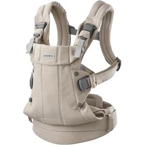 BabyBjörn Marsupio Harmony, tessuto mélange, beige chiaro