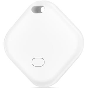 AXFEE Air Tracker Finder Tag, Compatibile con Apple Dov'è (solo iOS, NON per Android), Bluetooth Trova Oggetti per Chiavi/Bagagli/Valigie/Portafogli, Batteria Sostituibile -Bianco