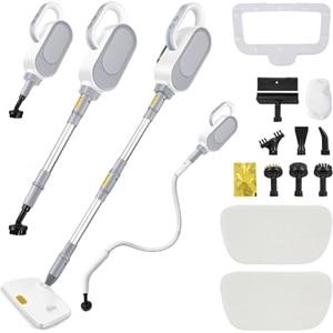 kswiown Pulitore a vapore da 1500 W, con 9 accessori