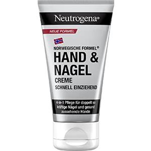Neutrogena Crema mani ad assorbimento rapido, idratante con glicerina + vitamina E per mani dall'aspetto sano e unghie forti, crema idratante per mani molto secche da 50 ml