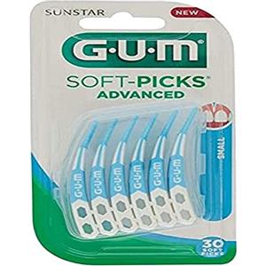 Sunstar Gum Spazzole Interdentali Soft Picks Advanced Small, 30 Pezzi