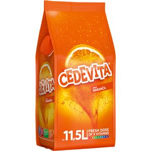 Cedevita Arancia - Mix di bevande vitaminiche istantanee 900 g, produce 11,5 litri di succo analcolico