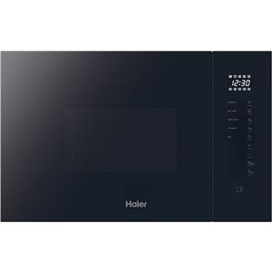 Haier Serie 2&4 H38FMWID4ID27N Microonde integrabile con grill, 20 L, Potenza 1450 W, Potenza Grill 1000 W, 8 livelli di potenza, 6 funzioni, interfaccia touch, 8 Automenus, Blocco sicurezza, Nero