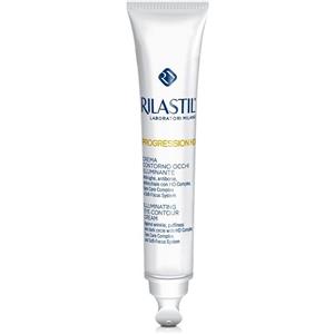 Rilastil Crema Contorno Occhi Illuminante 15 ml - Emulsione leggera con pigmenti uniformanti, antirughe e adatta a tutti i tipi di pelle