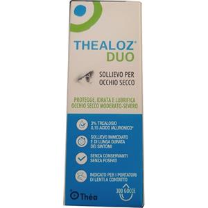 Thealoz Duo - Soluzione Oculare 10 ml per Idratazione e Lubrificazione dell'Occhio