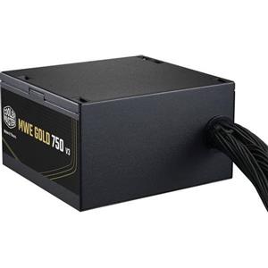 Cooler Master MWE Gold 750 V3 - Alimentatore 750W 80 Gold Non Modulare ATX 3.1 con Ventola da 120mm e Garanzia di 5 Anni