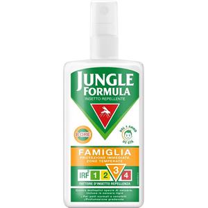PERRIGO JUNGLE FORMULA FAMILY SPRAY 100ML - Protezione contro zanzare con IR3535 al 20% per adulti e bambini