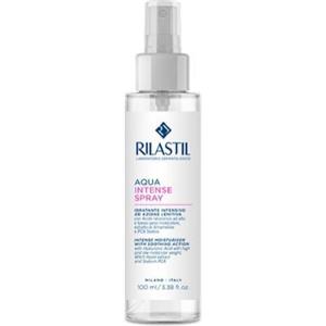 Rilastil Aqua Intense Spray 100 ml - Idratante Intensivo ad Azione Lenitiva con Acido Ialuronico per Tutti i Tipi di Pelle