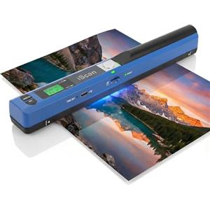 Elprico Scansione Rapida Scanner Portatile Documento Portatile -Scanner A4 Alta -Speed per Studenti degli Avvocati