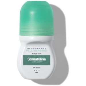 Somatoline Deodorante Roll-On per Pelli Sensibili - Formula Delicata