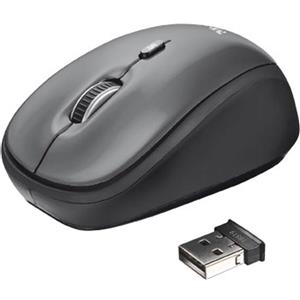 Trust Yvi Wireless Mini Mouse, trasmissione wireless, rilevamento ottico