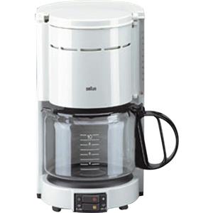 Braun KF 47 W Aromaster Plus Caffettiera bianca