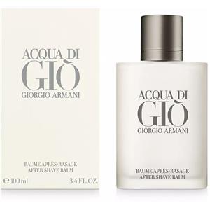 Giorgio Armani Acqua di Giò Balsamo Dopobarba 100ml - Idratante e Lenitivo con Note Acquatiche e Legnose