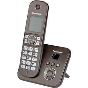 Panasonic Telefono cordless Panasonic KX-TG6821GA con AB marrone moka