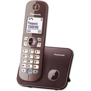 Panasonic Telefono cordless Panasonic KX-TG6811GA marrone moka