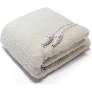 Ardes FC-0422 Riscaldaletto elettrico 120W Lana Bianco Coperta Matrimoniale