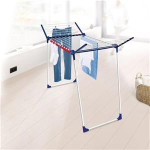 Leifheit Pegasus 180 Classic Floor-standing rack Blue White