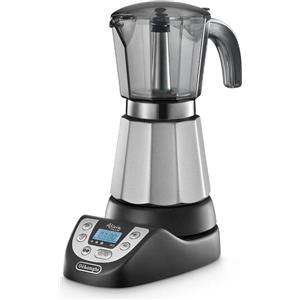 De'Longhi DeLonghi Alicia Plus EMKP 63.B Caffettiera per Moca Elettrico Nero Argento