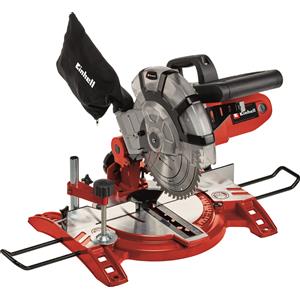 Einhell Troncatrice 1600W lama Ø210 mm inclinabile per tagli obliqui TC-MS2112 EINHELL