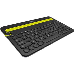Logitech Multi-Device K480 - Tastatur - Bluetooth - Deutsch - Schwarz