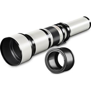 Walimex pro Teleobiettivo 650-1300mm f/8-16 IF per Pentax/Samsung - Ideale per Fotografia di Viaggio, Naturalistica e Paesaggistica