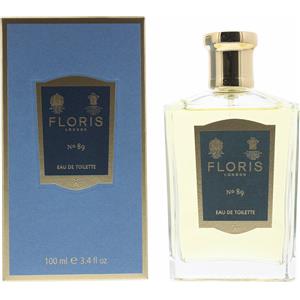 Floris No 89 Eau de Toilette Uomo 100 ml - Fragranza Agrumata e Legnosa, Elegante e Classica