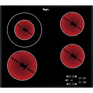 Whirlpool AKT 8130 BA hob Black Built-in Ceramic 4 zone(s)