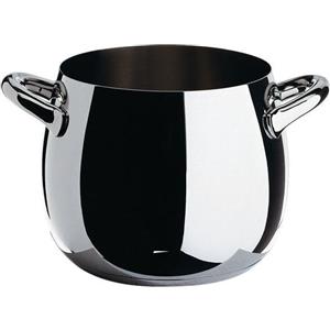 Alessi Pentola Mami in Acciaio Inossidabile 18/10 Lucido - Design di Stefano Giovannoni, 20 cm, 560 cl
