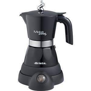 Ariete 1358 Moka Aroma Elettrica - Percolatore elettrico - 4 tazze - Nero