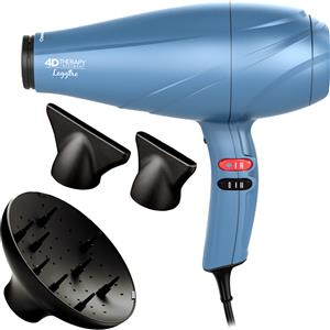 GA.MA Ga Ma Leggero Ion 4D Therapy Phon Asciugacapelli Nero Blu 2400 W