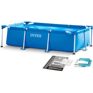 INTEX Piscina Intex 300x200x75cm, blu, capacità: 3.843 litri al 90%