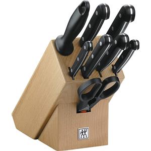 ZWILLING, TWIN Gourmet, ceppo di coltelli, 9 pezzi.