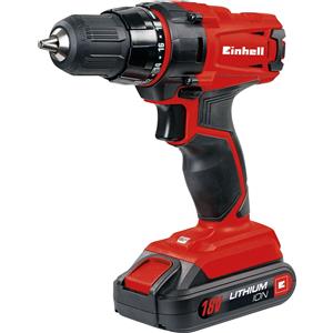 Einhell TC-CD 18-2 Li 1250 RPM Keyless 1,36 kg Rosso