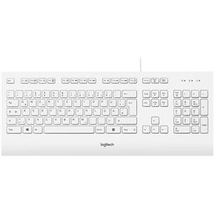 LOGITECH Tastiera Logitech con cavo K280e Tastiera cablata bianca
