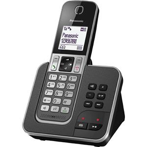 Panasonic Telefono cordless grigio dec con segreteria telefonica Panasonic KXTGD320FRG