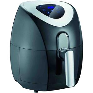 Severin 2430 Singolo 3,2 L Indipendente 1500 W Friggitrice ad aria calda Nero, Acciaio inox