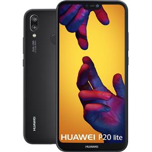 HUAWEI Smartphone Huawei P20 Lite, 64 GB, Dual SIM, Colore: Nero