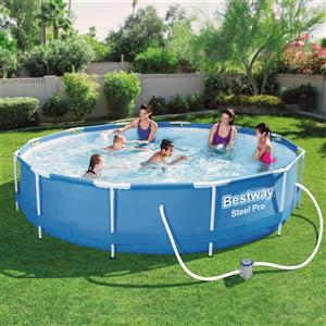 Bestway 366cm x 76cm 8in1 8in1 Scaffale Piscina 56681