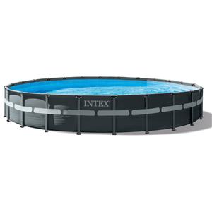 INTEX 26340GN - Piscina con telaio Ultra XTR (732x132cm) Piscina da giardino per allestimento piscina