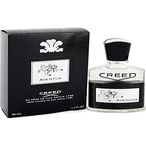 Creed Aventus Eau de Parfum 50ml - Fragranza Chypre Fruttata con Note di Bergamotto, Ribes Nero e Patchouli
