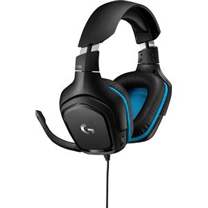 Logitech G432 nero 981-000770 Cuffie da gioco cablate con audio surround 7.1