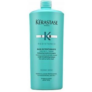 Kérastase Bain Extentioniste Shampoo Rinforzante 1000 ml - Favorisce la Crescita e Ristruttura i Capelli Danneggiati