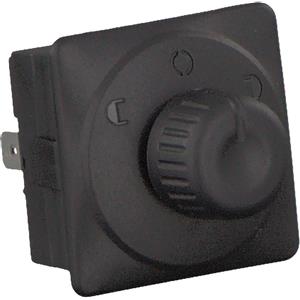 Febi Bilstein Interruttore Regolazione Specchio Nero - 42x42mm, Azionamento Rotante, 12/24V