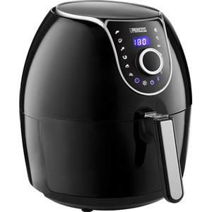 Princess 182055 Friggitrice ad aria calda 5,2 L 1700 W Nero, Argento