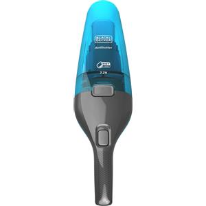 BLACK & DECKER | Aspirapolvere | WDC215WA-QW | Funzionamento a batteria | Manopola | 7,2 V | Tempo di funzionamento (max) 10 min | Blu