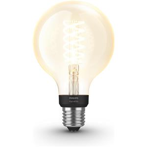 Philips Hue White 8718699688882 soluzione di illuminazione intelligente Lampadina intelligente Bluetooth/Zigbee Nero, Grigio 7 W