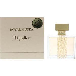 M.Micallef Royal Muska Eau De Parfum 100ml - Profumo Femminile Floreale Legnoso con Note di Pesca e Rosa