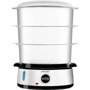 Cecotec Vapovita 3000 INOX 800 W 3 cestelli Cottura dei cibi