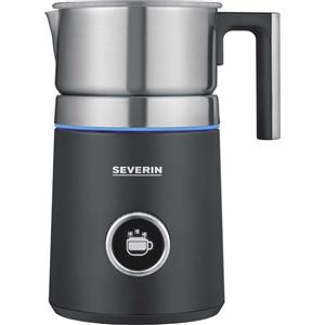Severin Spuma 700 Plus Montalatte Nero, Acciaio inox