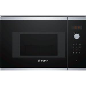 Bosch Forno a Microonde Bosch BEL523MS0 con Grill da Incasso 20 L 800 W Nero Acciaio Inossidabile